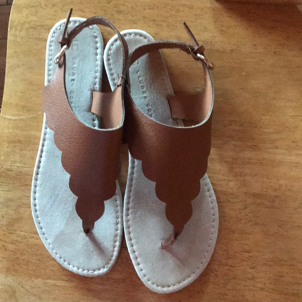 LC by Lauren Conrad sandals